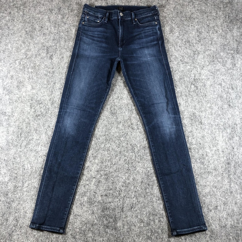 Citizens Of Humanity Rocket Jeans Womens 29 Blue High Rise Skinny Stretch Denim